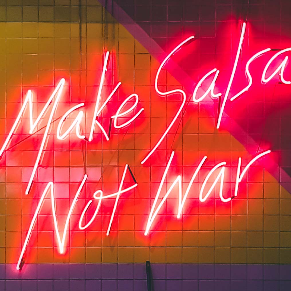 Make Salsa Not War